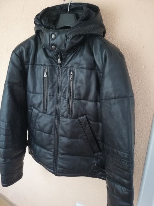 Geaca piele Milestone mărimea 48 bărbați