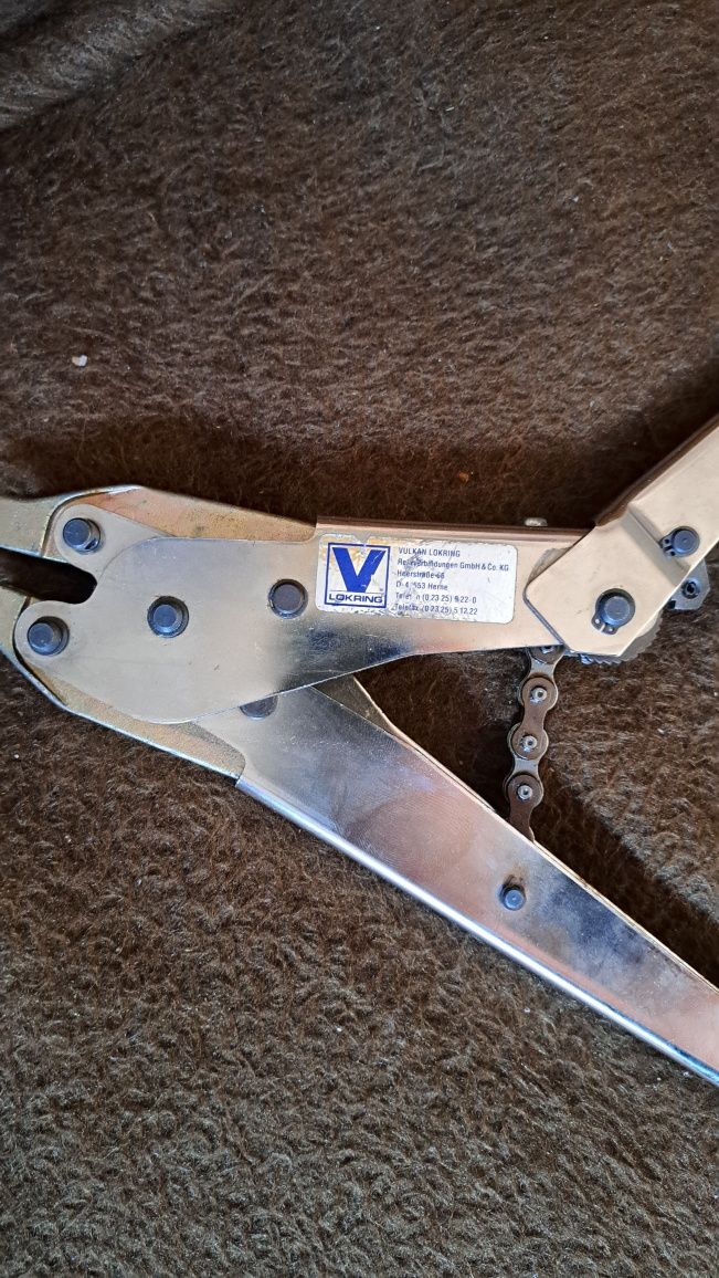 Vând statie vidat profesionala si cleste lokring profesional