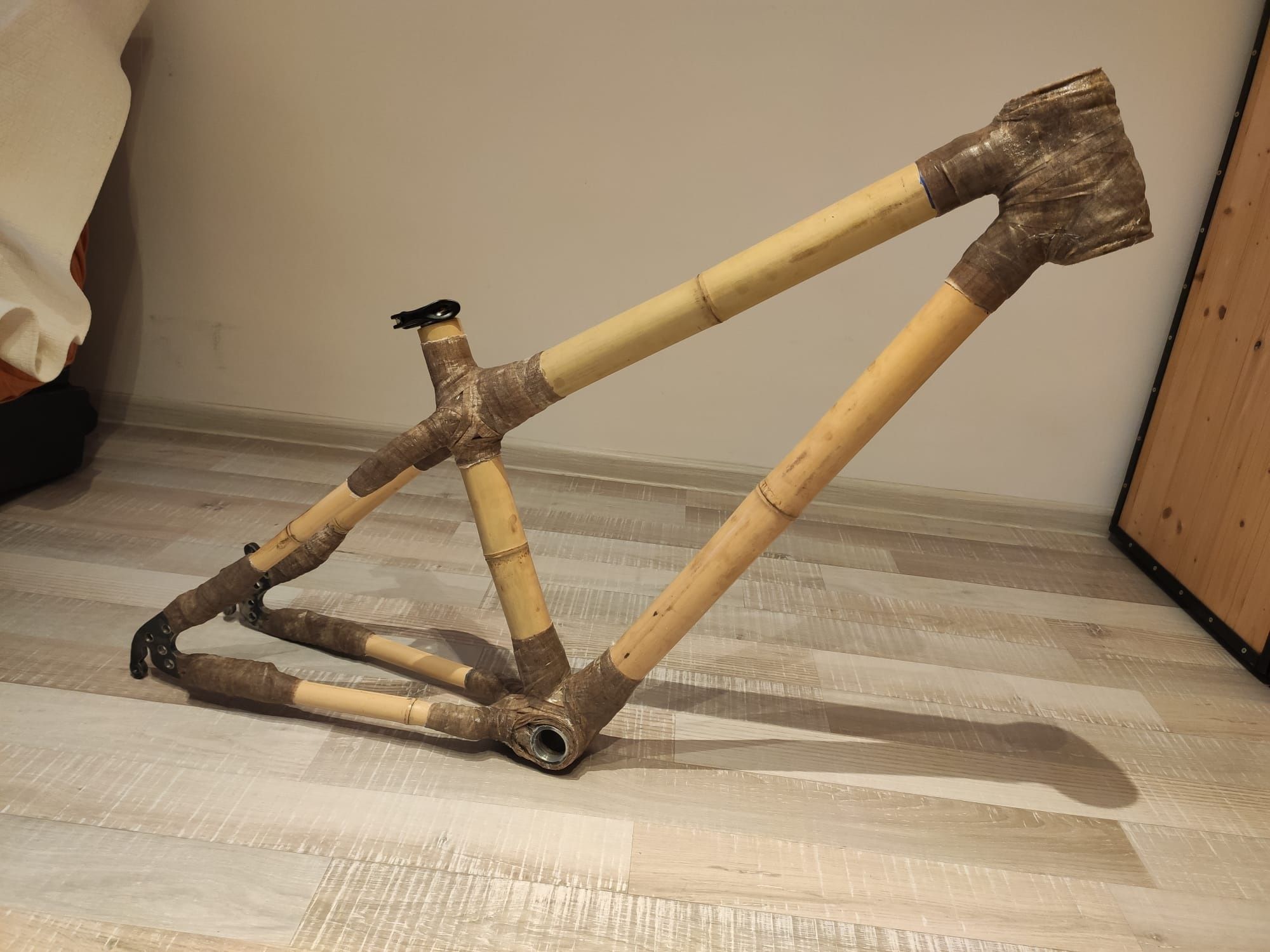 Cadru de bambus bicicleta MTB 29, marime S-M