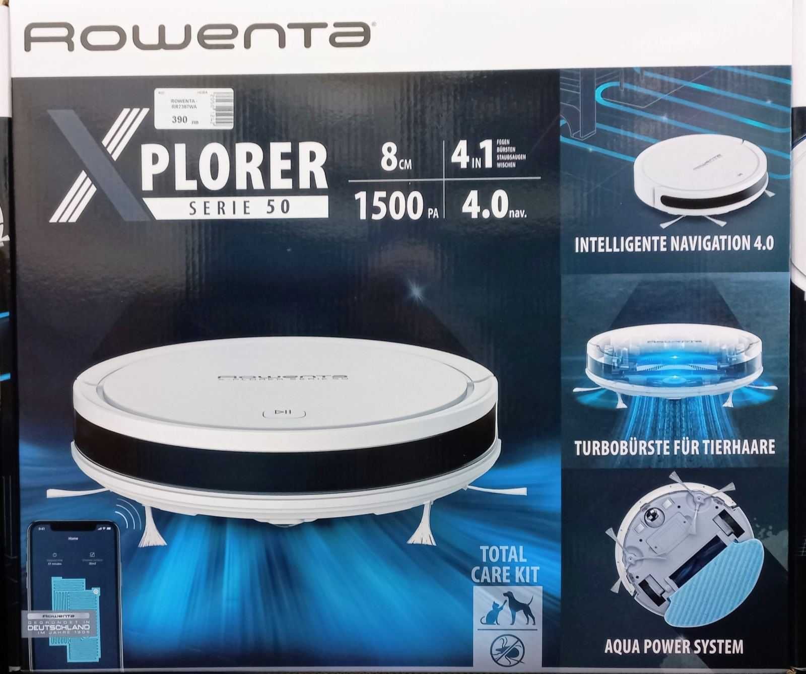 Прахосмукачка робот ROWENTA X-Plorer Serie 50 RR7375WH