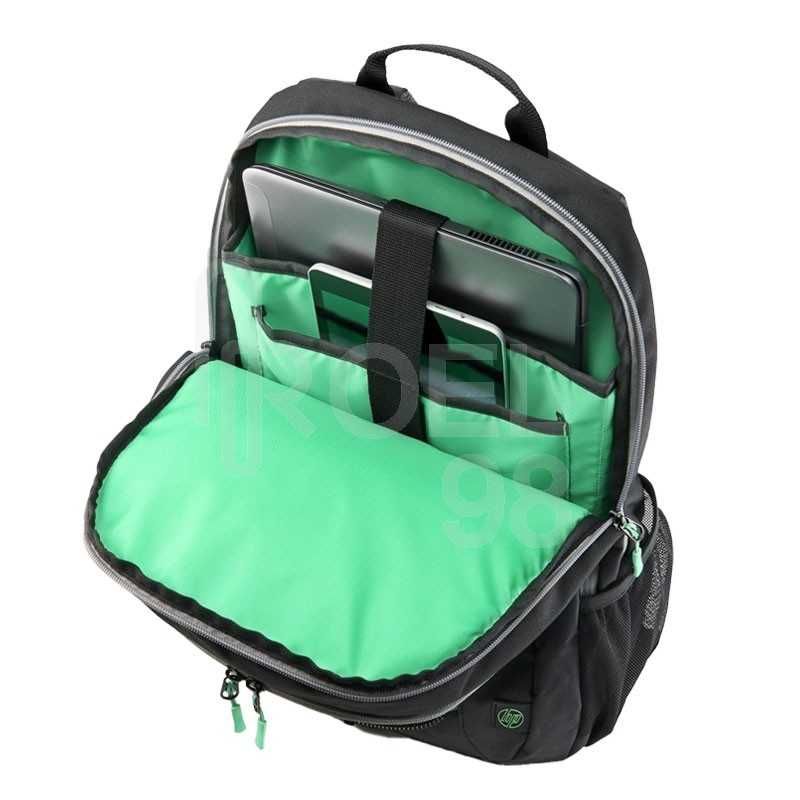 Раница за лаптоп 15.6 HP Active Backpack (Black/Mint Green)