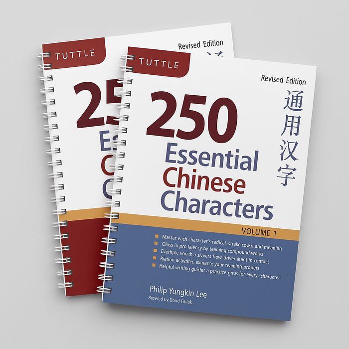 Прописи китайского языка Eessential Chinese Characters 500 иероглифов