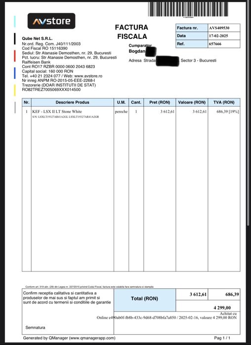 Boxe KEF LSX LT II 2x100 W