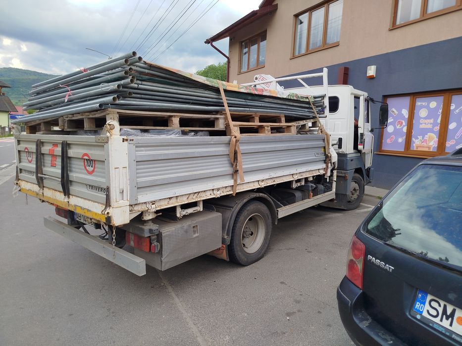 Vând Nissan eco T135 7.5 tot basculare și macara