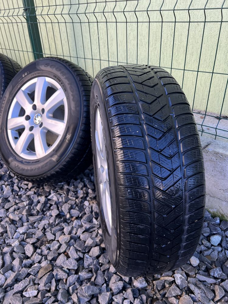 Jante + anvelope Touareg R 17  5x130
