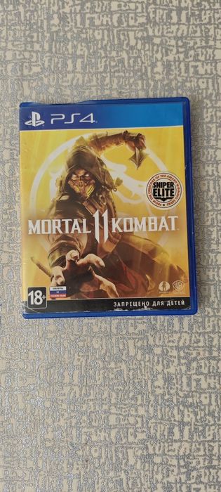 Диск Mortal Kombat 11 PS4