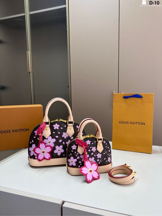 Geanta Louis Vuitton Alma BB Murakami piele naturala pe comanda