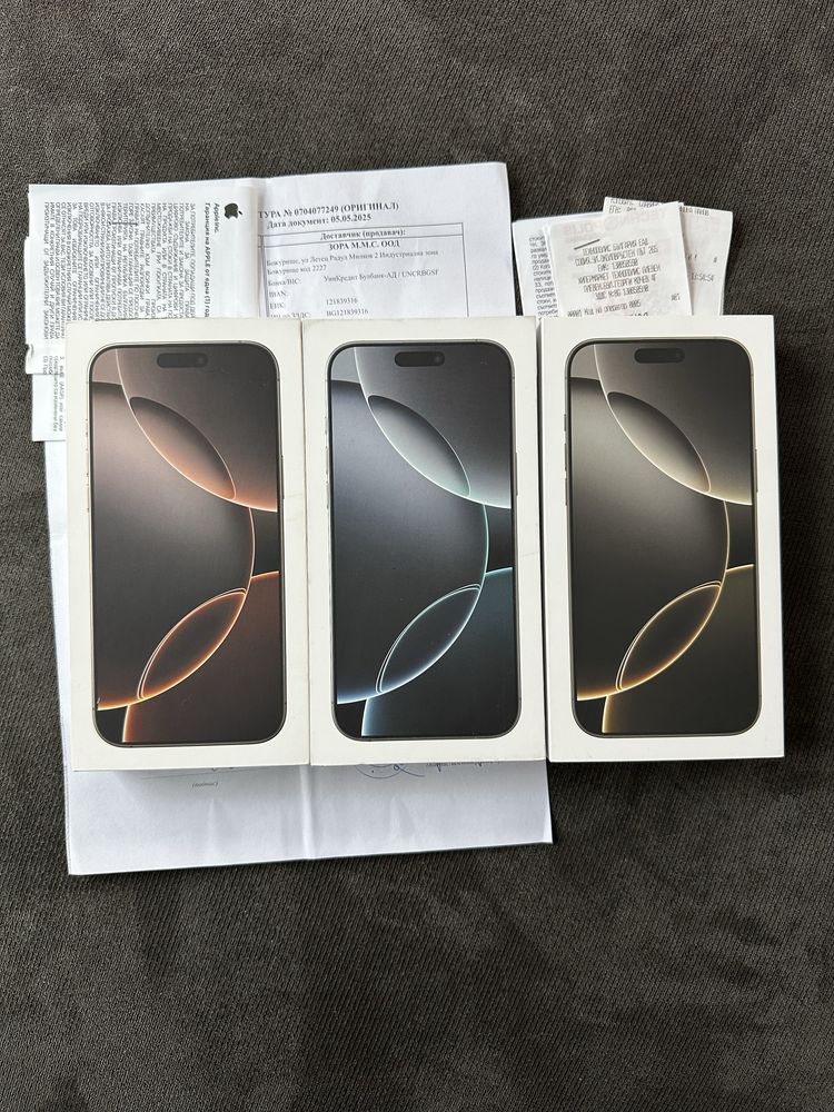 Apple iphone 16 pro max 512 Black  24м гаранция
