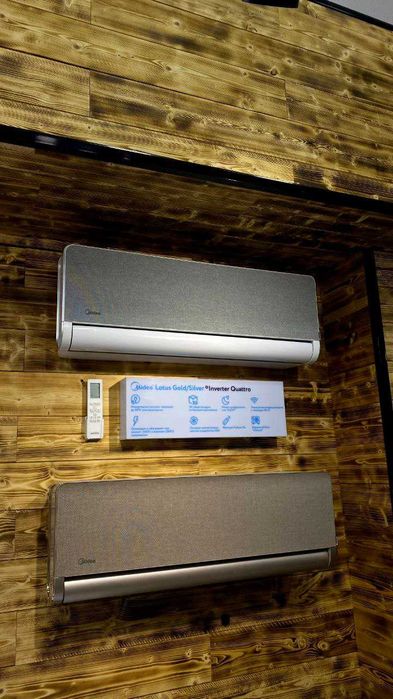 Кондиционер Midea Lotus gold/silver [9,12,18] + САМЫЕ НИЗКИЕ ЦЕНЫ!!!