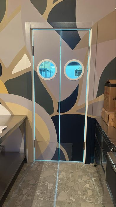 БАРНАЯ  (маятниковая) дверь на ЗАКАЗ