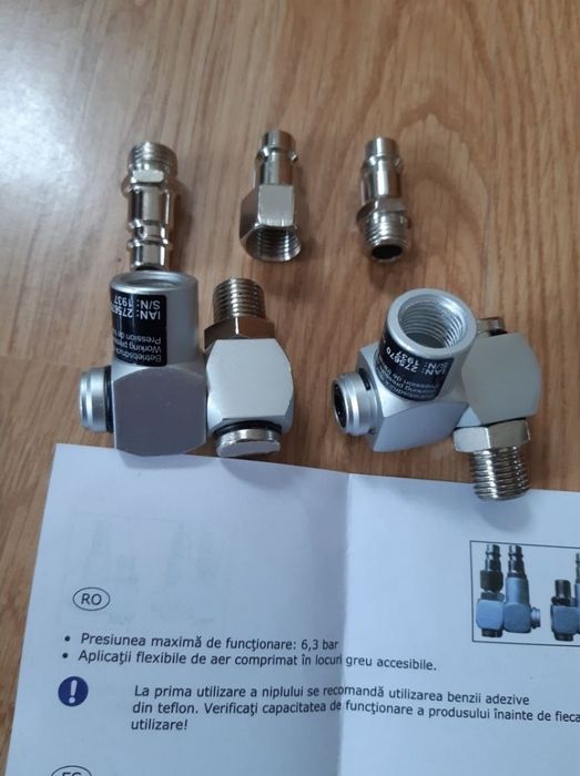 Clichet + geanta + accesorii 7 tubulare antrenată aer comprimat NOUA