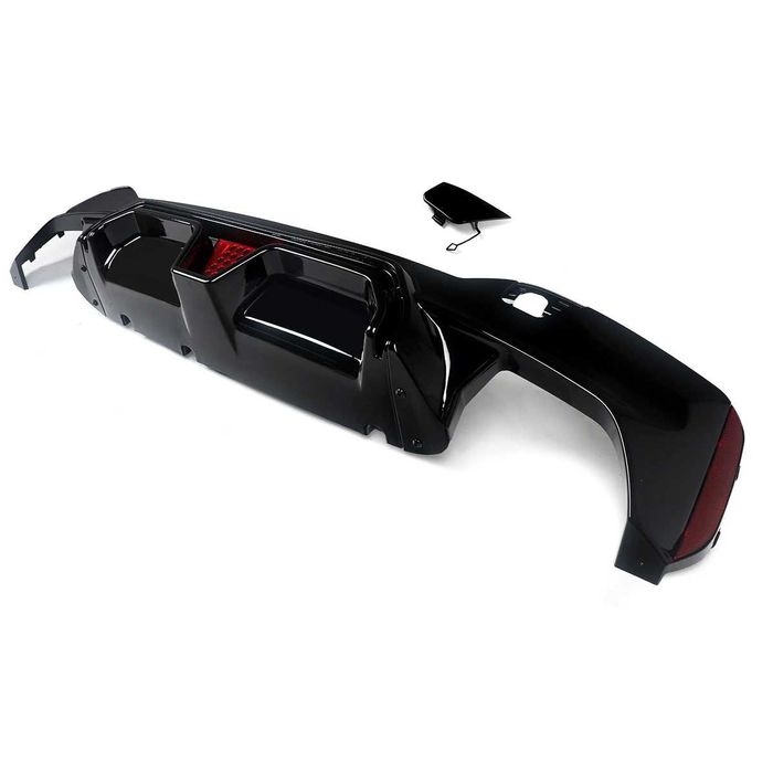 Difuzor cu LED Bara Spate M Performance CS Style BMW G30 G31, 2018-22