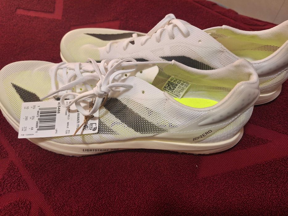 Чисто нови мъжки спортни обувки за бягане със шпайкове ADIDAS Adizero