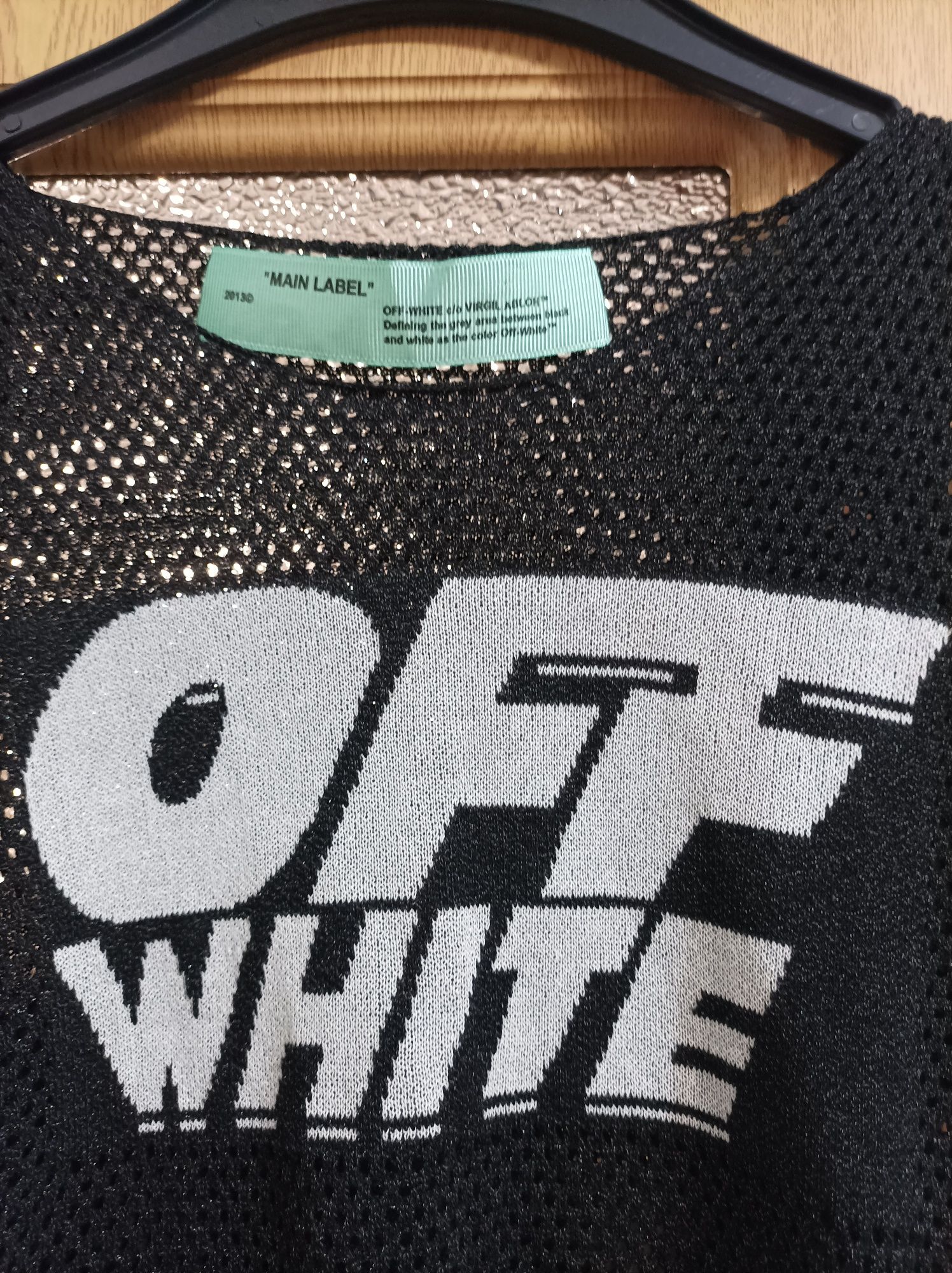 Off-white Virgil Abloh топ