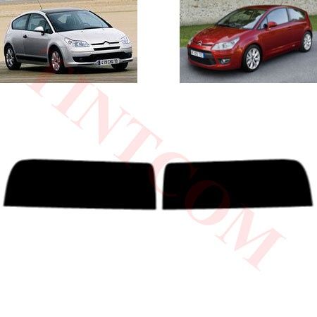 Citroen C4 (3 врати, хечбек, 04 - 10) - Фолио за затъмняване на стъкла