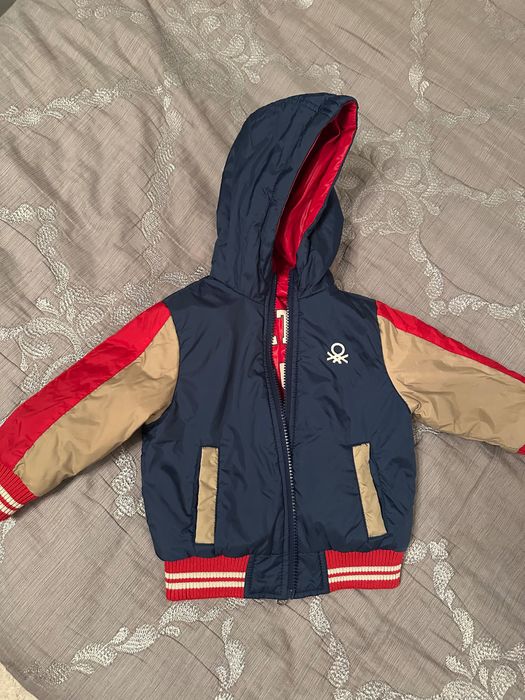 Яке Benetton с две лица - 1-2г./92 см