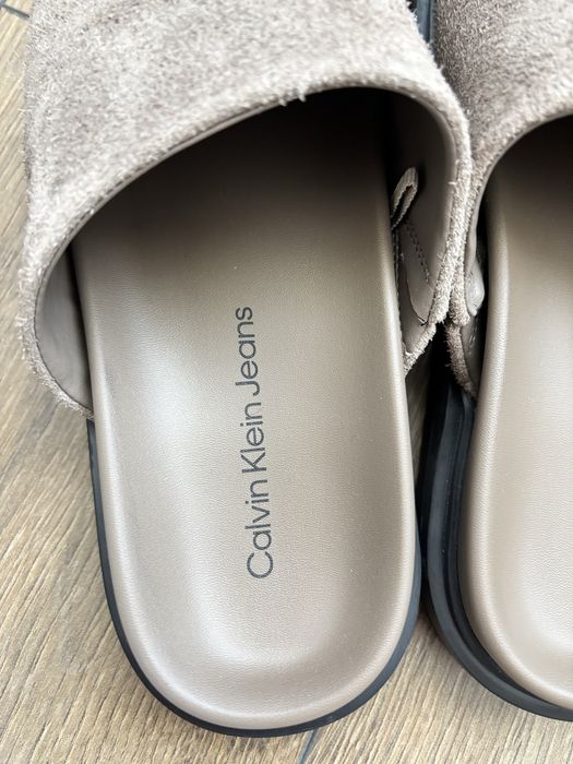 Дамски затворени чехли Calvin Klein