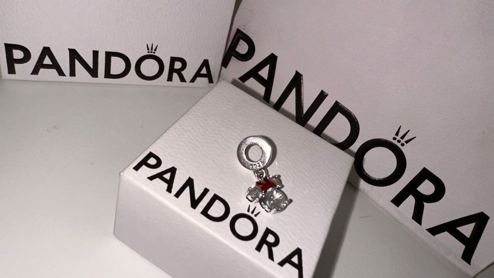 Charm Minnie Mouse din Argint 925