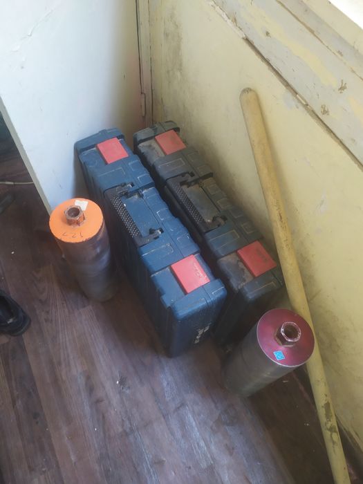 Perferator xizmatlari, Beton buzish, kesish, Almazda teshik teshamiz,