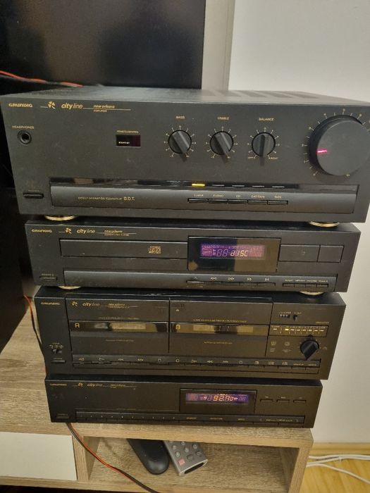 Linie audio gtunding cu boxe originale