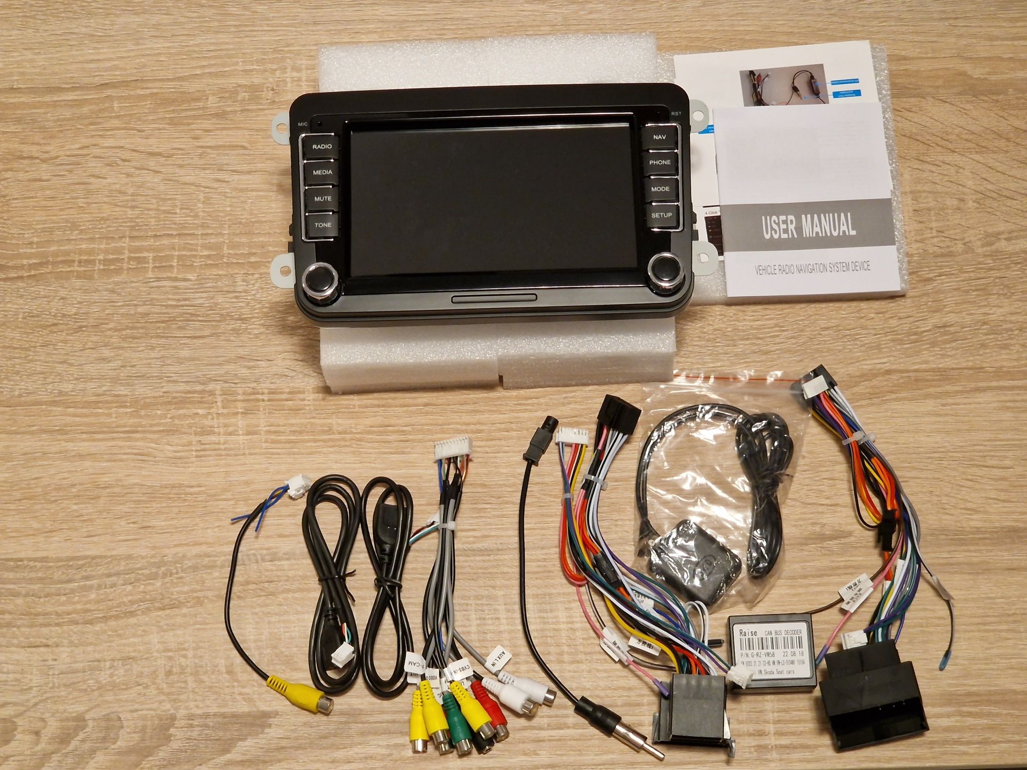 Navigatie Player Android Auto Carplay VW Skoda Seat 1/2/4GB RAM