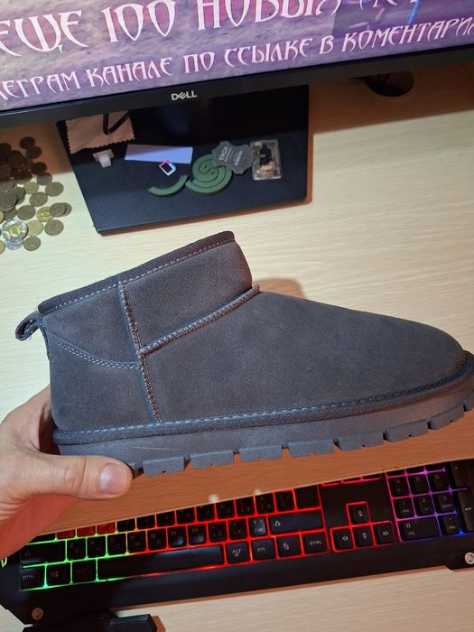 Уги зимние натуральная замша