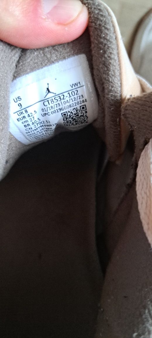 Jordan 3 palomino