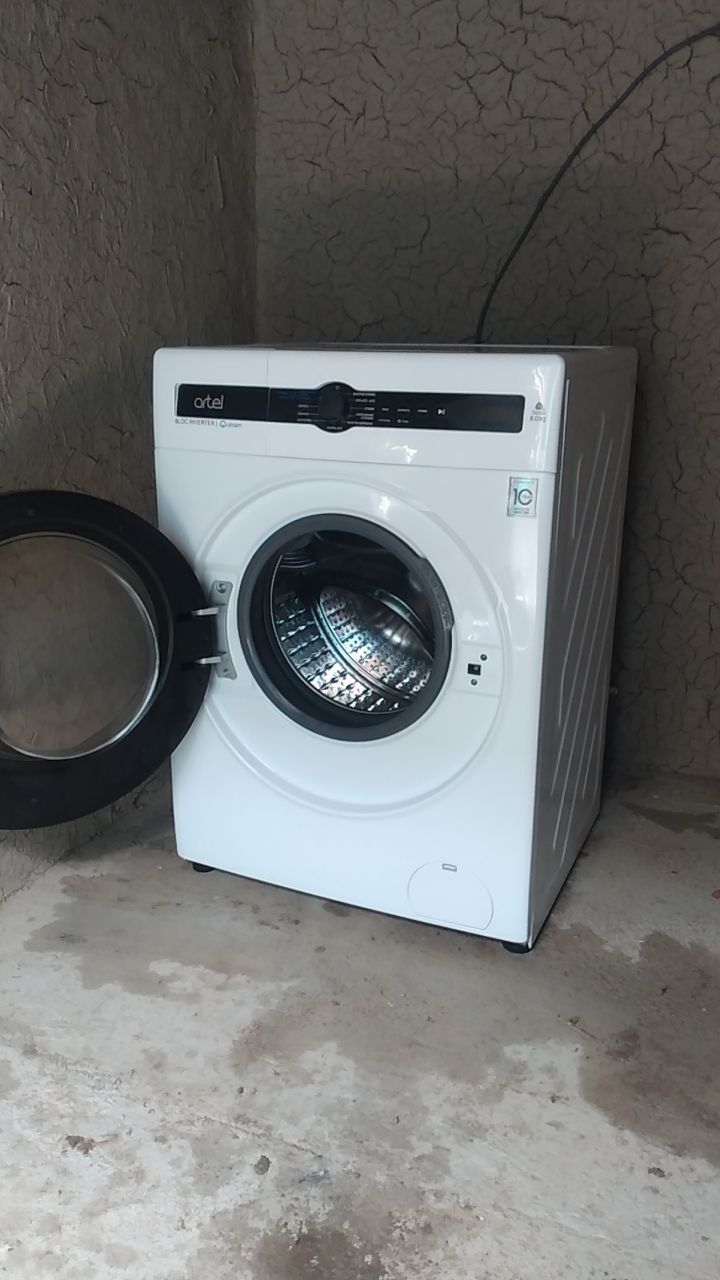 Artel 8kg kir yuvish moshinasi garantiyasi bor
