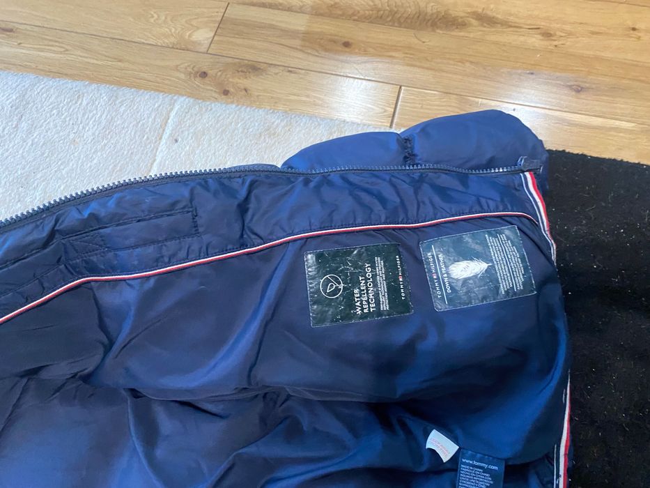 Тъмно синьо Зимно яке Tommy Hilfiger, за момче, 152см