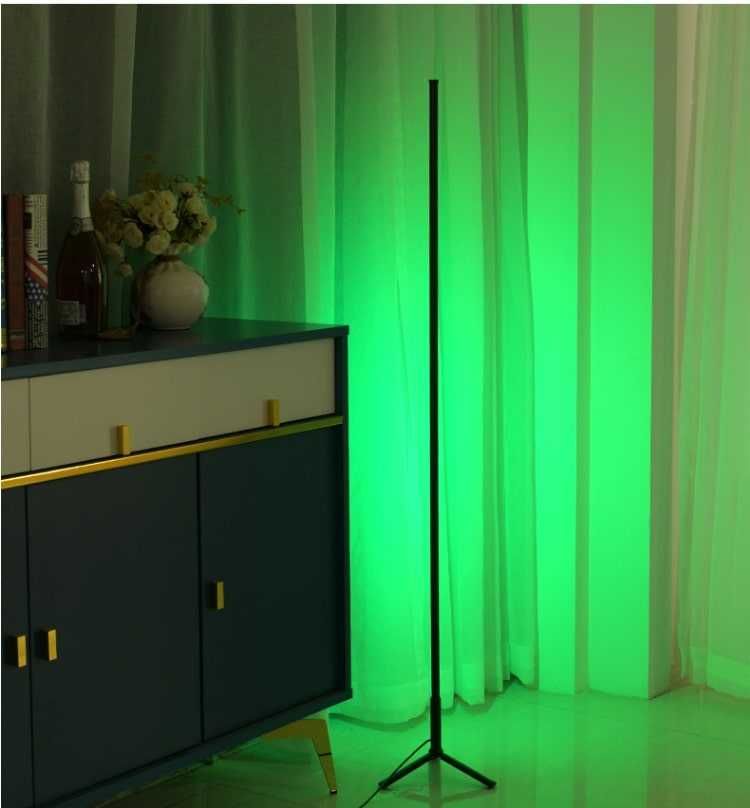 RGB светодиодная лампа (торшер, светильник, ночник) 120 см + Пульт