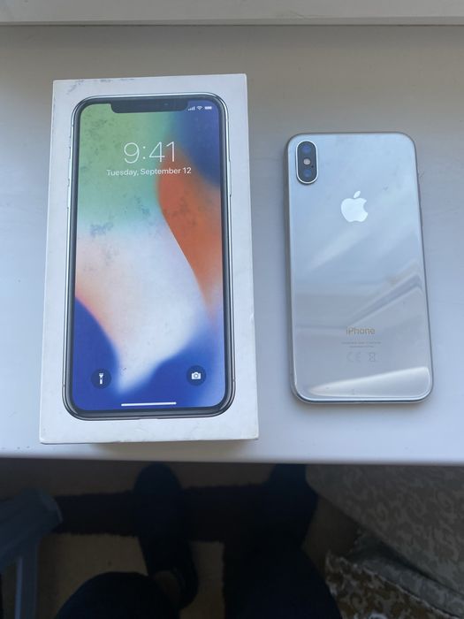 Айфон 10 коробка .