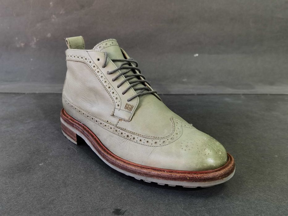 Bocanci barbati ghete piele  44 45  Gordon & Bros UK 700 ron ca Noi