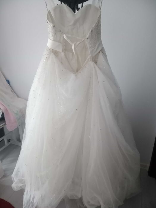 Iași - Rochie mireasa Italia (purtata o data) 2000 Ron negociabil
