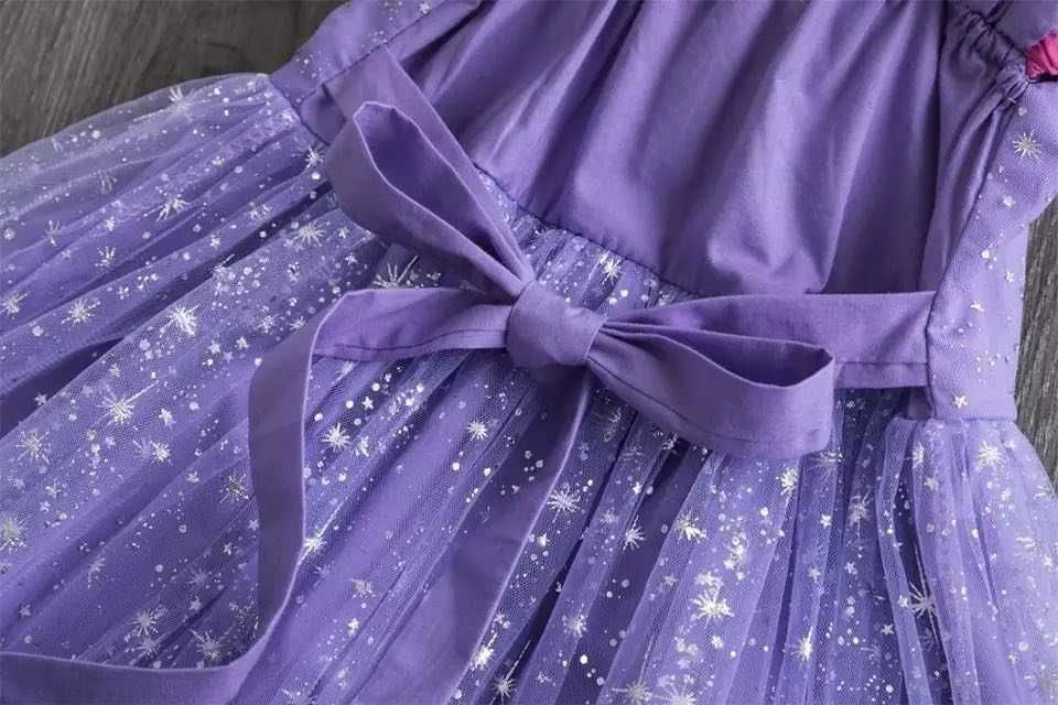 Детскa рокля -Rapunzel и рокля лицица