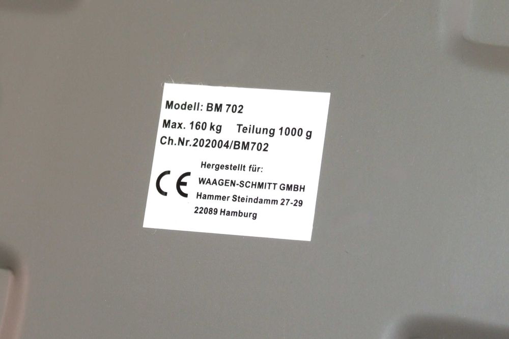 Cântar mecanic max 160 Kg, Made in Germany, NU NECESITA BATERII, NOU