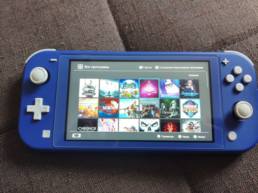 Прошитая Nintendo Switch Lite 512gb