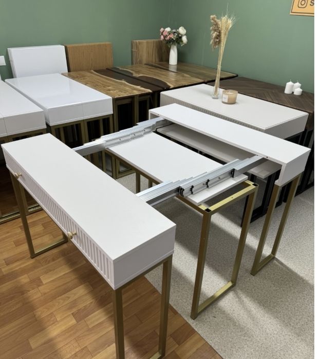 Под Ваш Интерьер Дизайн Стол Трансформер ИЗ МДФ 3-4 Метр В Наличий Ест