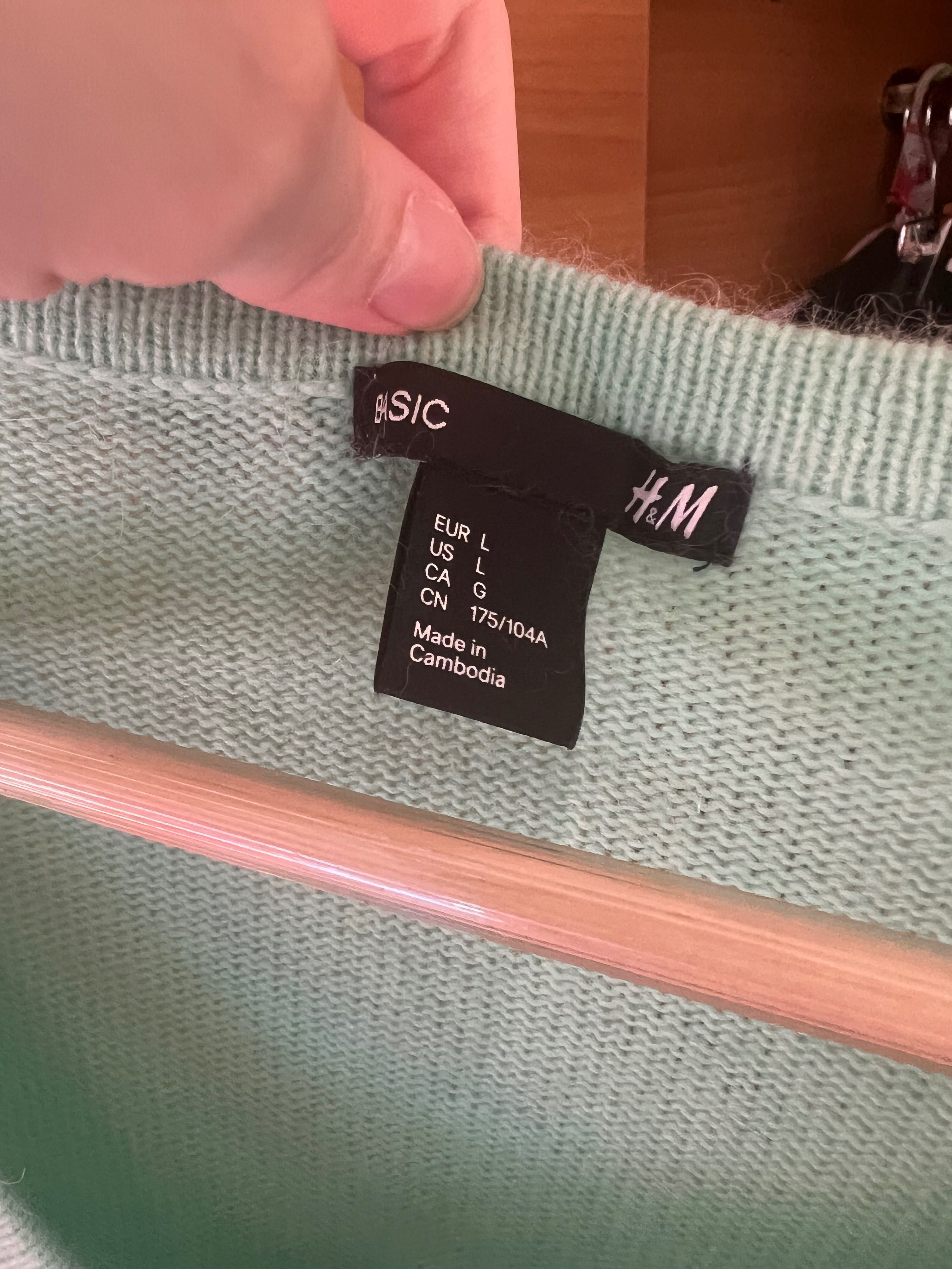 Pulover H&M lână alpaca