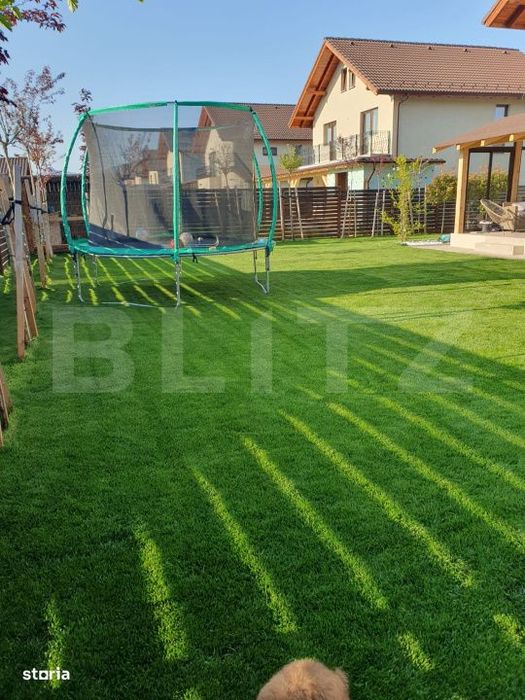 Casa 4 camere , teren 500 mp individuala noua