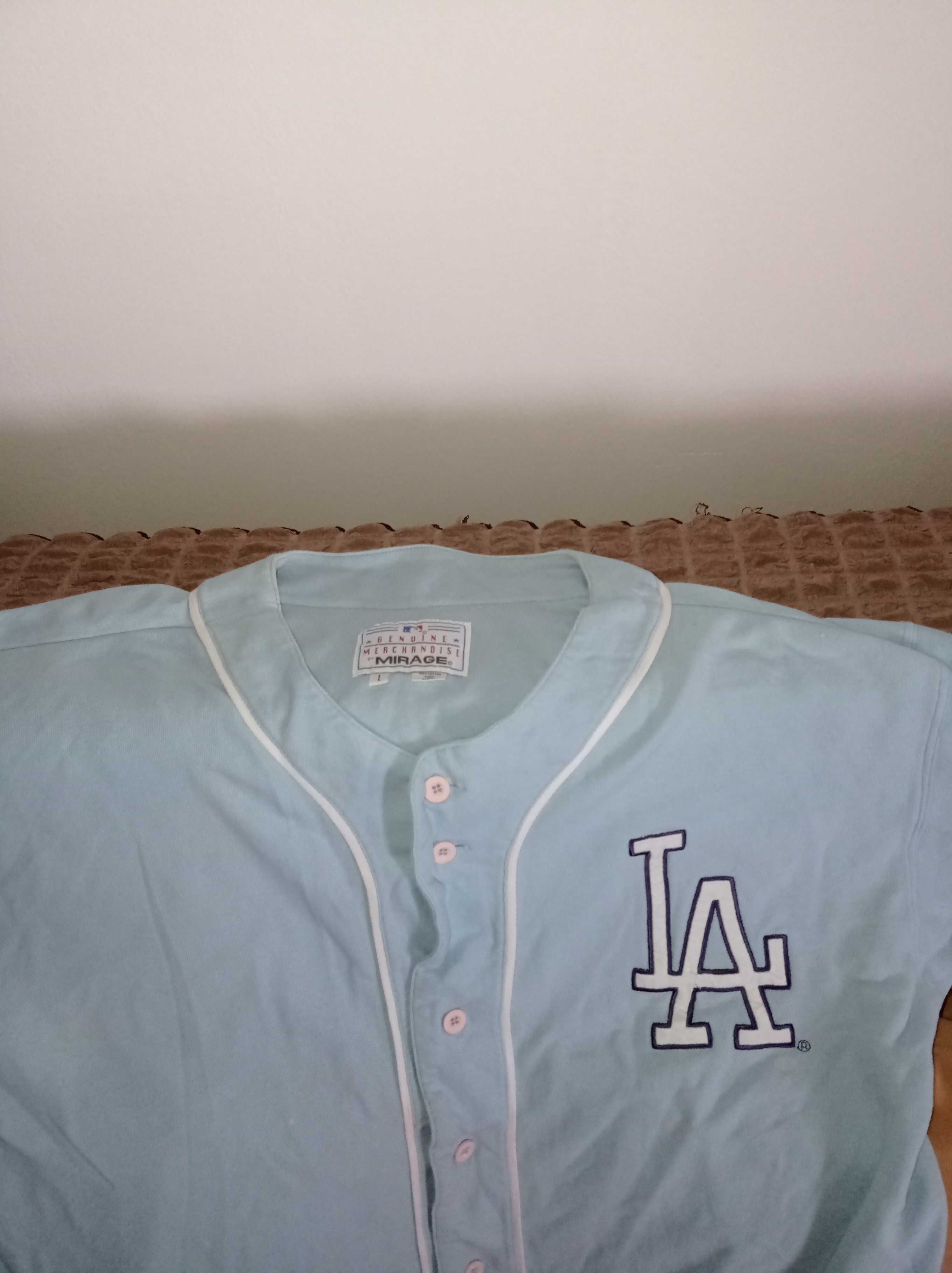 tricou base ball L.A. masura L