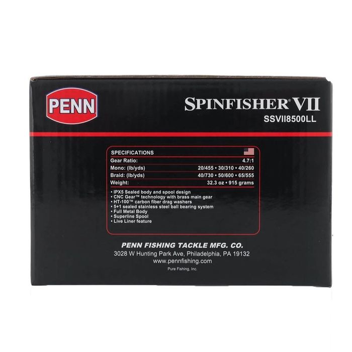 Vand Penn Spinfisher 7 8500 Live Liner (noua)nu Shimano,Daiwa