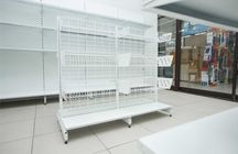 Торговые металлически стеллажи для магазина, супермаркетов