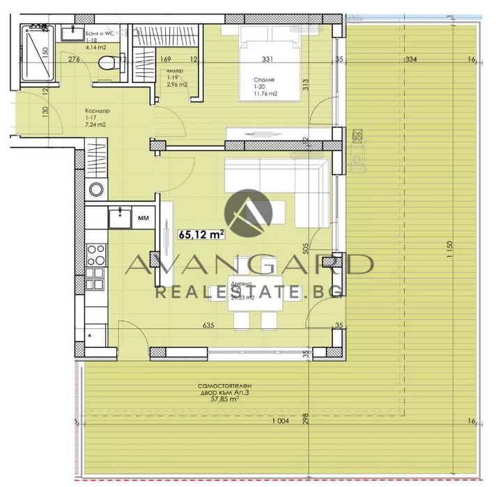 Продава се Двустаен апартамент в Пловдив, Беломорски - 131 кв.м за 1183 €/кв.м - Снимка #15