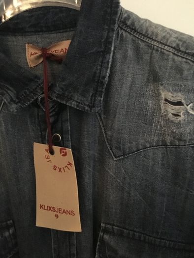 Camasa jeans KLIXS marimea L