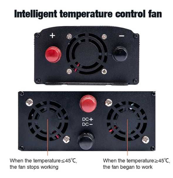 Invertor EASUN 3000w DC 24V/ AC 220V Camioane/TIR/ Rulote/Barci/Camper