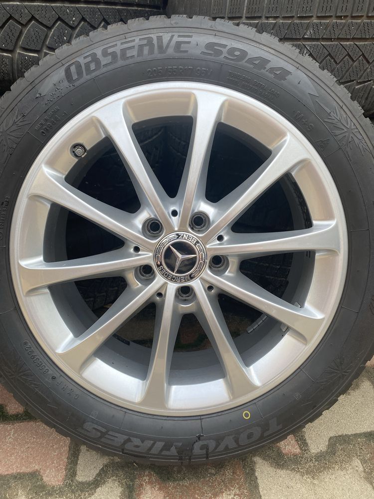 Roti/jante Mercedes A/B ,C,CLA  205/55/17 anvelope ms senzori presiune