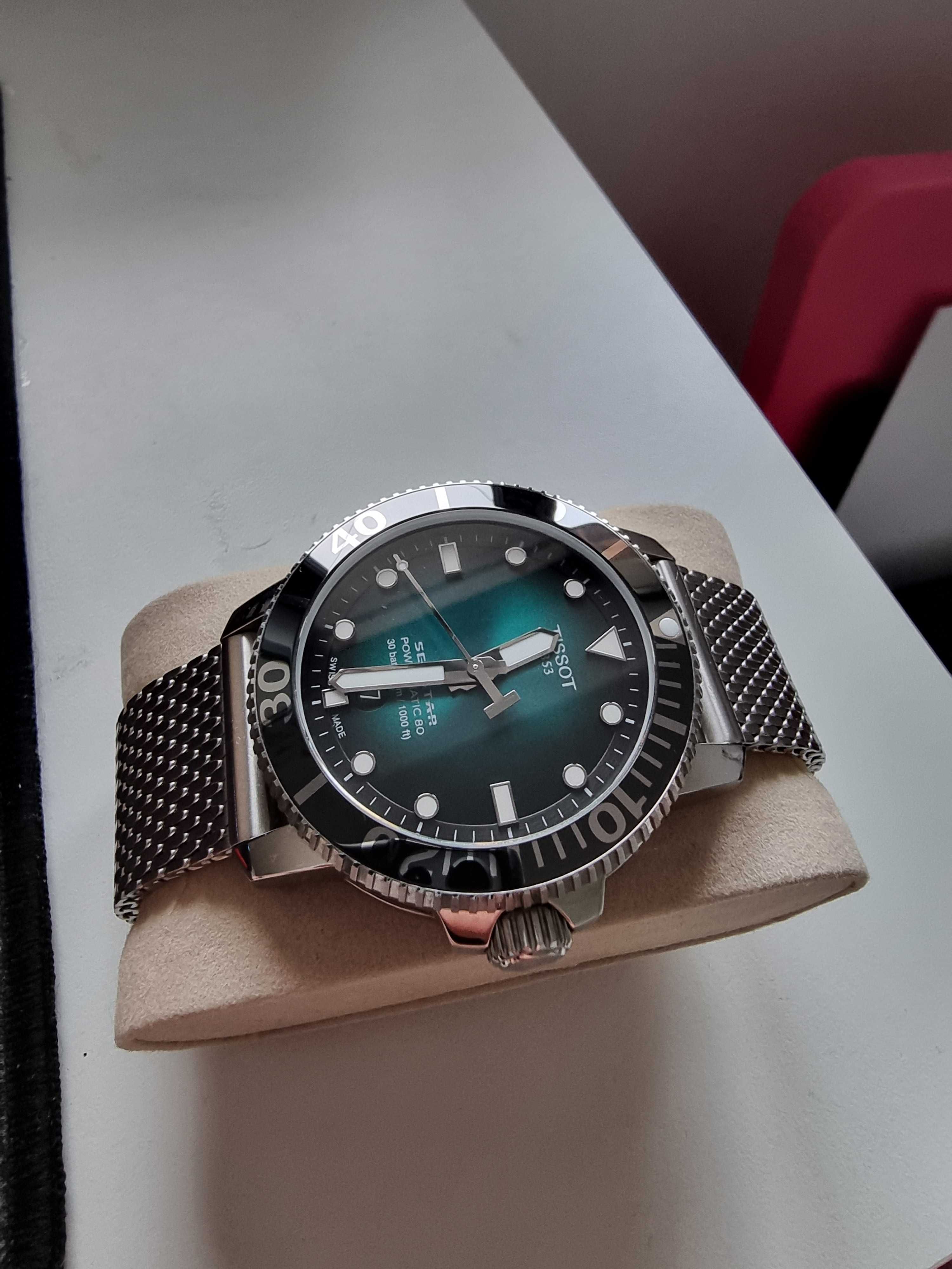 Tissot Seastar 1000 Powermatic 80 Green