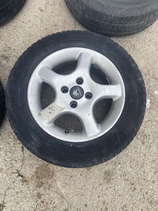 Алуминиеви джанти ALCAR 14, 4х100+ Летни гуми Debica 175/70