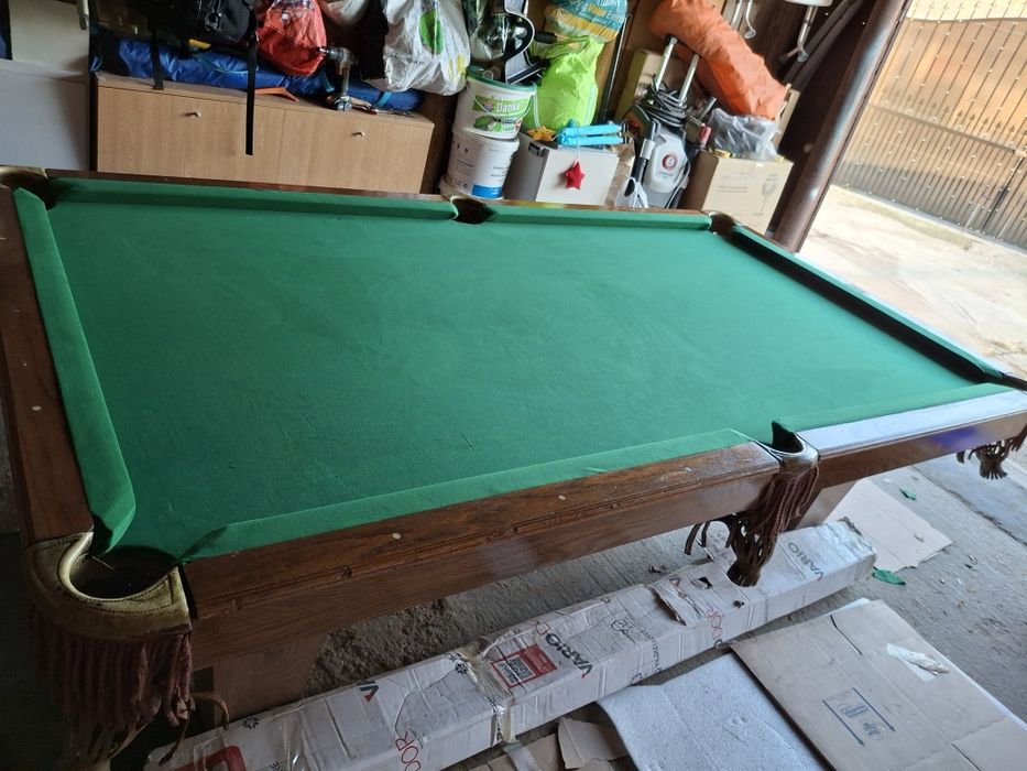 Vand masa de biliard ardezie marmura Brunswick