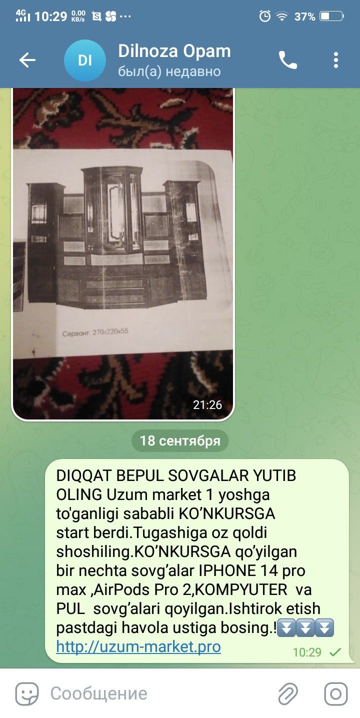 Mebel sotiladi yaxshi holatda